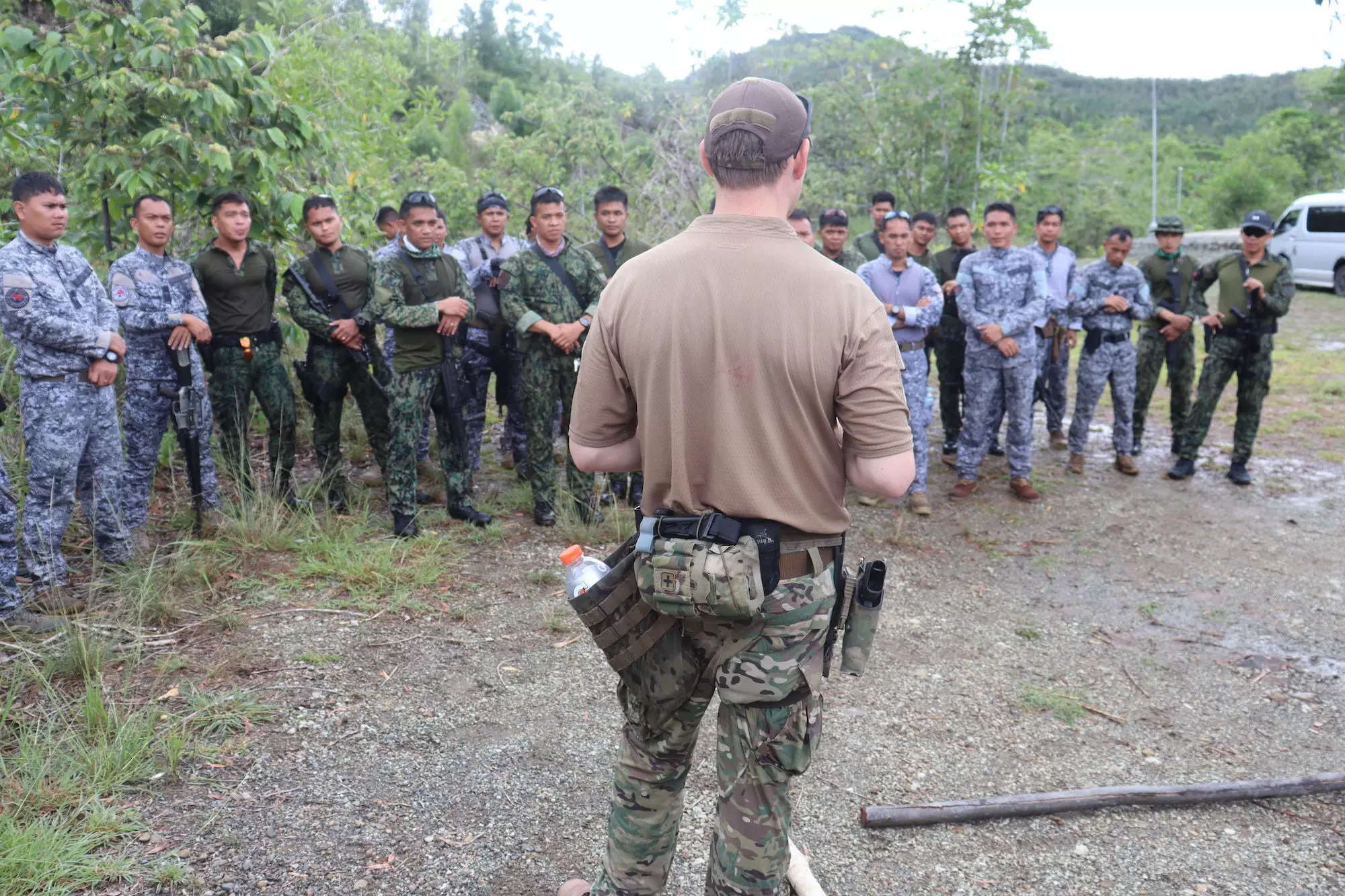 Army Special Forces Green Beret Philippine police