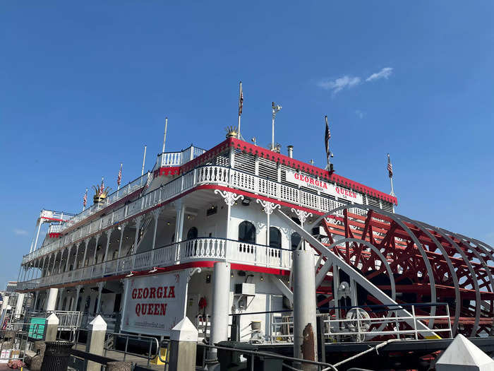 A riverboat cruise gave us a unique perspective of the city.