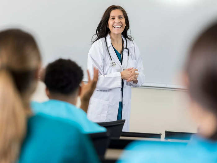 16. Postsecondary health specialties teachers