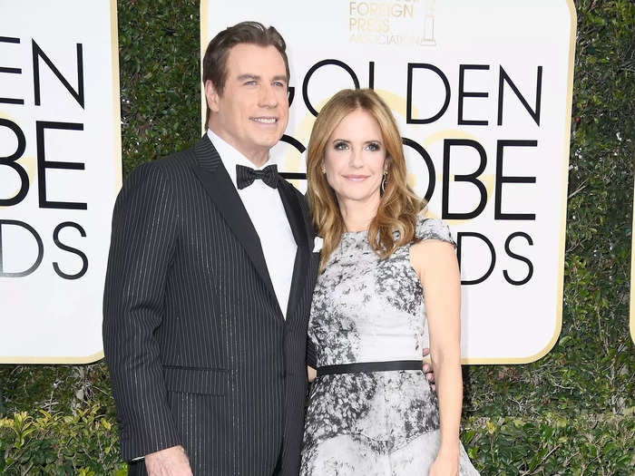 His wife, Kelly Preston, said Scientology helped her grieve the death of her son before her own death.