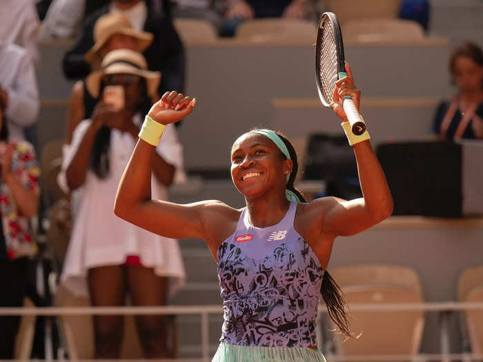 All signs suggest more success — in both sport and finance — is heading Gauff