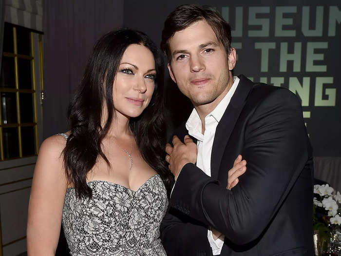 Laura Prepon and Kutcher reunited on "Live With Kelly" in October 2016.