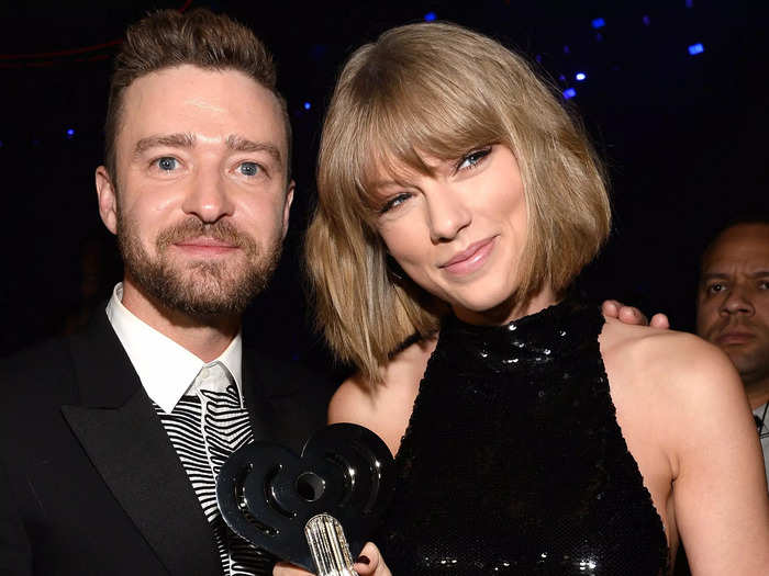 Timberlake honored Swift at the 2016 iHeartRadio Music Awards.