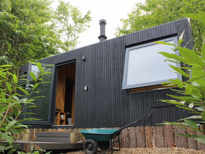 Josef, the cabin I stayed in, is roughly 161 square feet and built from sustainably-sourced materials.