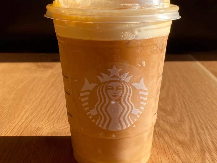 The flavor of the cold foam on the Pumpkin Cream Cold Brew was what made this drink unique for me.