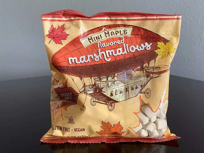 The mini maple-flavored marshmallows seemed like they