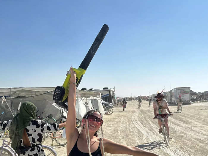 Truth: Burning Man is all about gifting.