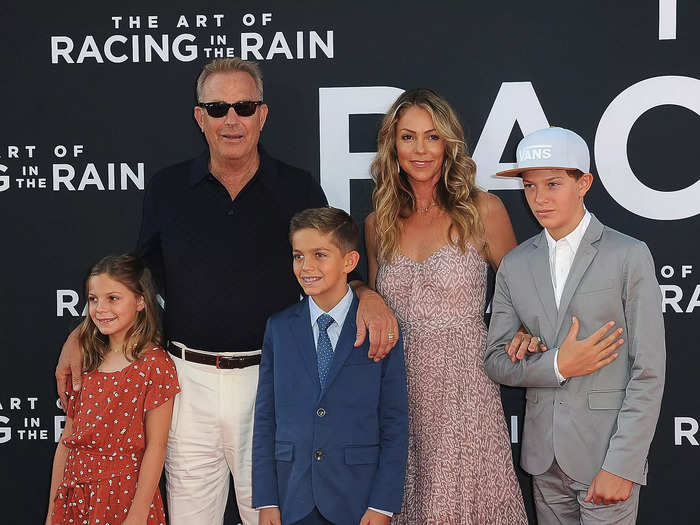 Costner has been ordered to pay Baumgartner $63,000 in child support, and cover his children