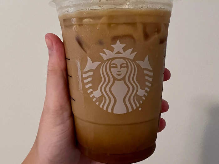 My second-least favorite drink was Starbucks