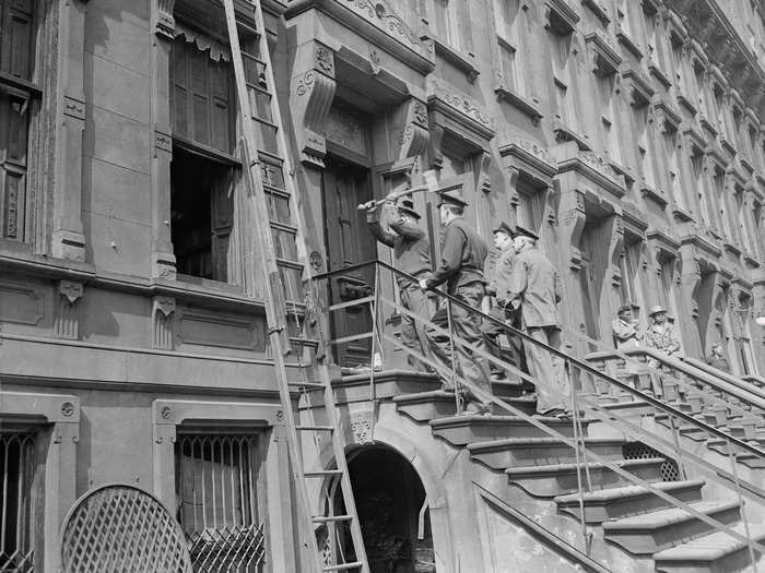 On March 21, 1947, New York police responded to an anonymous call at 2078 Fifth Ave in Harlem.