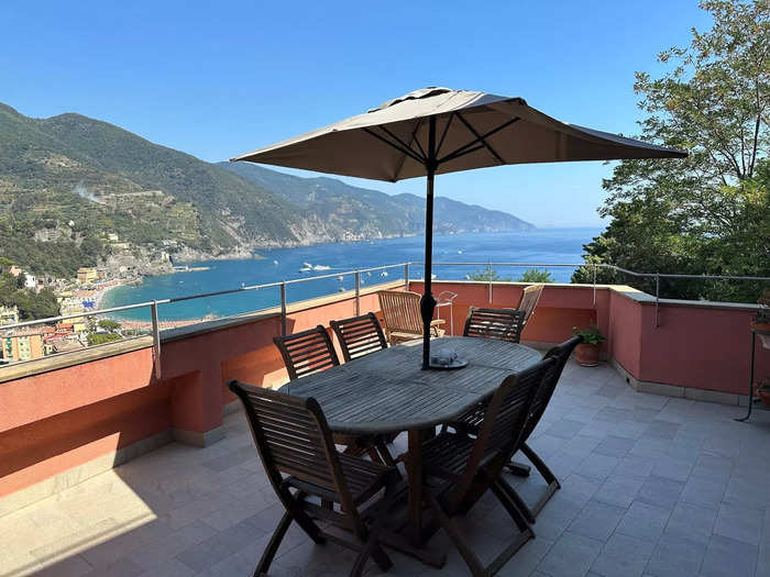 Our final stop of the trip was a penthouse villa in Cinque Terre.