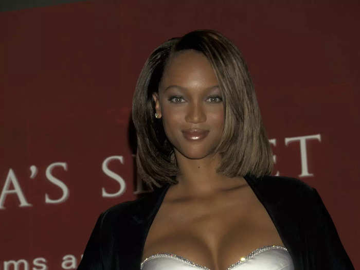 Tyra Banks wore the next one in 1997.