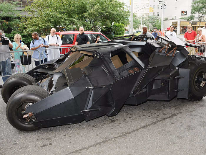 Of course, the Batmobile made an appearance.