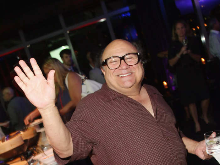 Danny DeVito was loving life at the after-party.