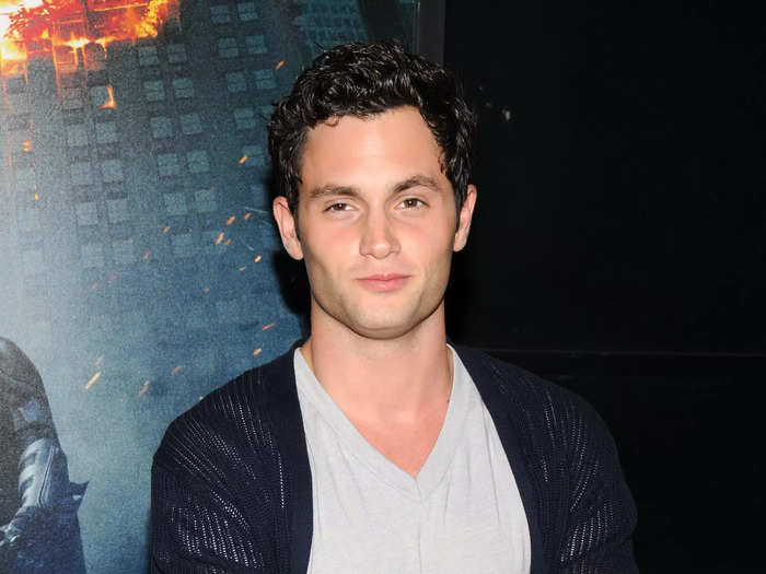 Some other "Gossip Girl" stars showed up on the carpet that night, like Penn Badgley.