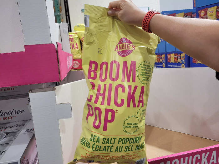 I love BoomChickaPop popcorn for packed lunches.