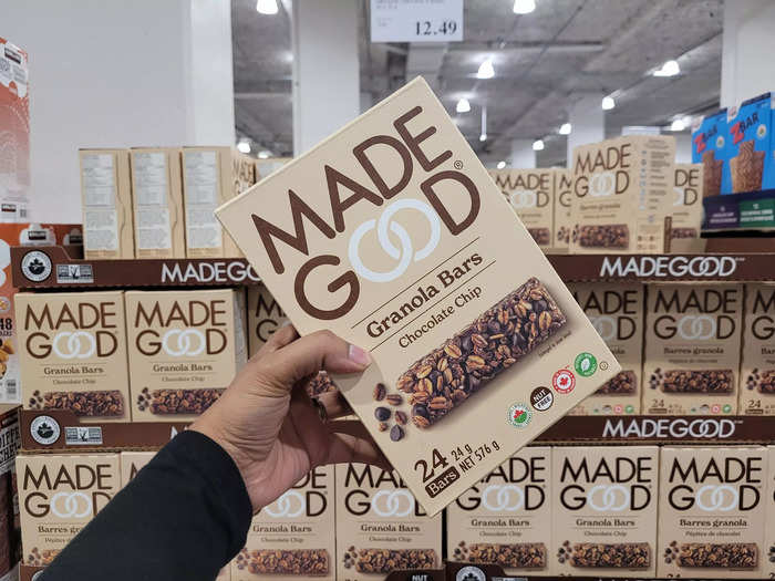 Made Good bars are great for parents and kids.