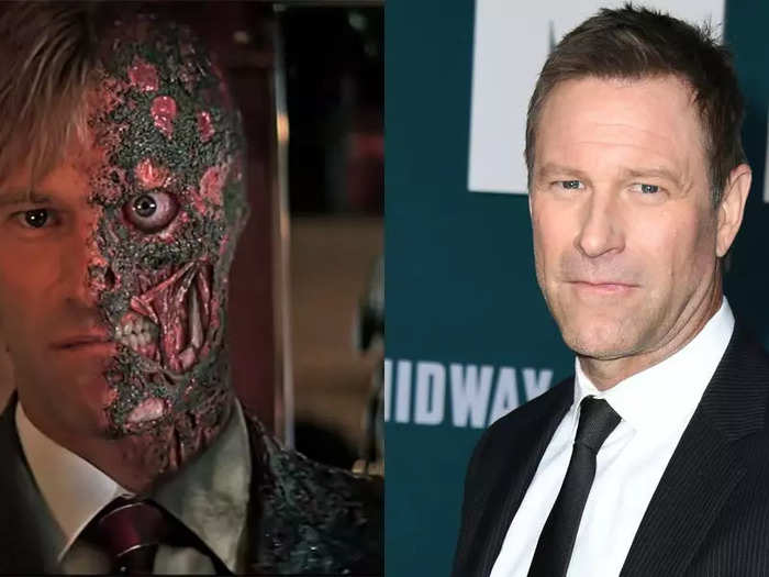 After Aaron Eckhart played Harvey Dent aka Two-Face in "The Dark Knight," he attempted taking on another popular character.