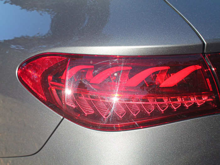 Some high points include its zig-zaggy tail lights and grille dotted with three-pointed stars.