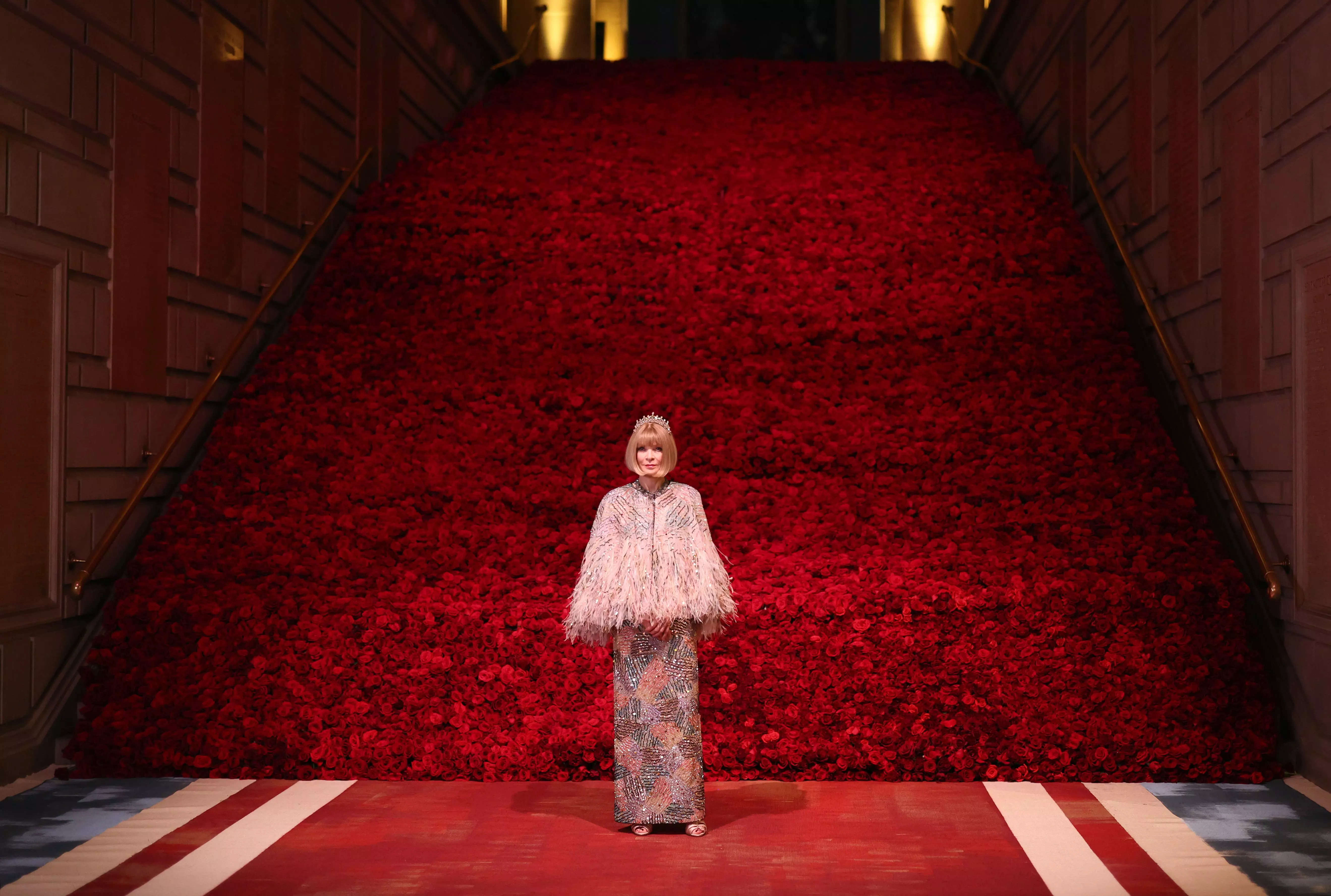 Vogue Editor-in-Chief Anna Wintour attends the 2022 Met Gala