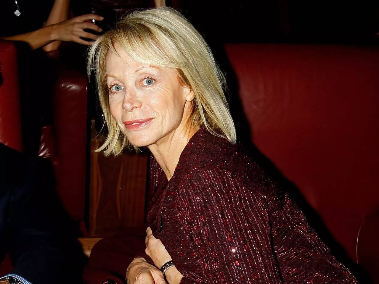 Le Bal founder Ophélie Renouard at the premiere of "Ultrasuede: In Search of Halston," in London.