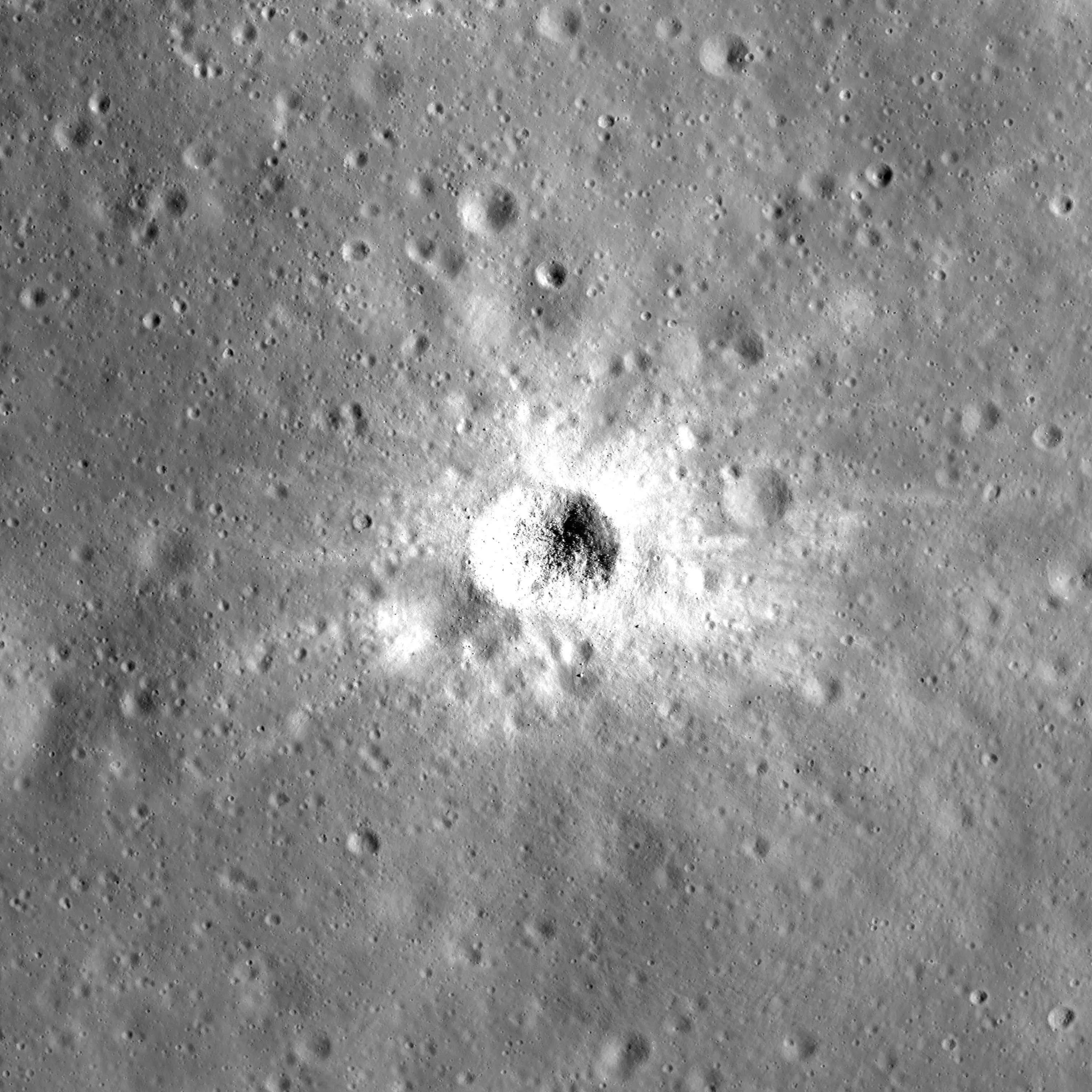 Photo of Shioli crater taken by NASA