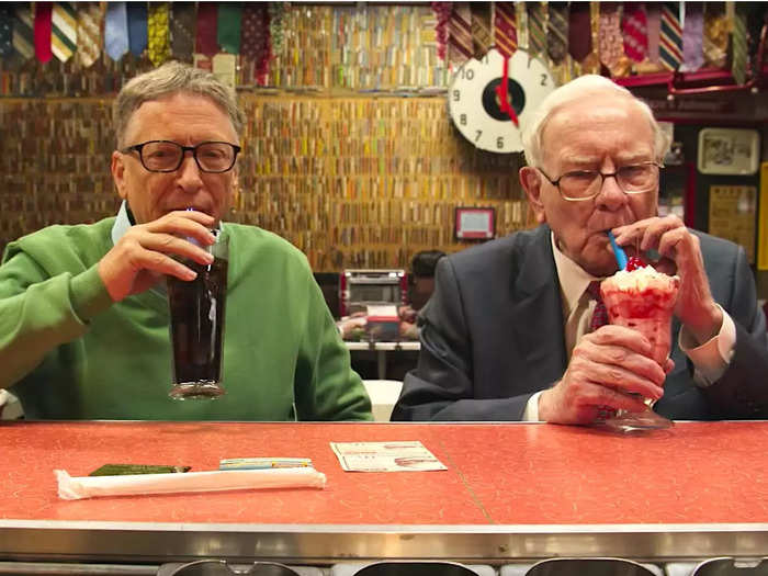 Buffett is longtime friends with Bill Gates.