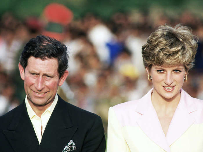 Charles and Diana separated in 1992 and divorced in 1996.