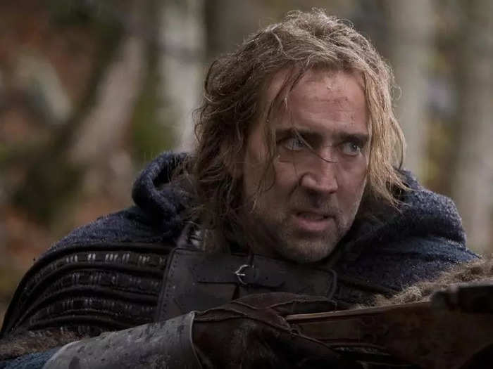 Cage was in the fantasy film "Season of the Witch" (2011).