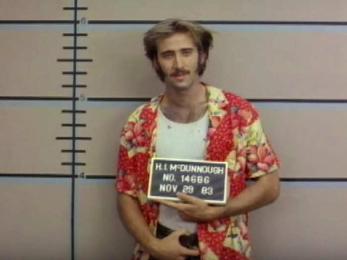 He was H.I. McDunnough in the crime comedy "Raising Arizona" (1987).