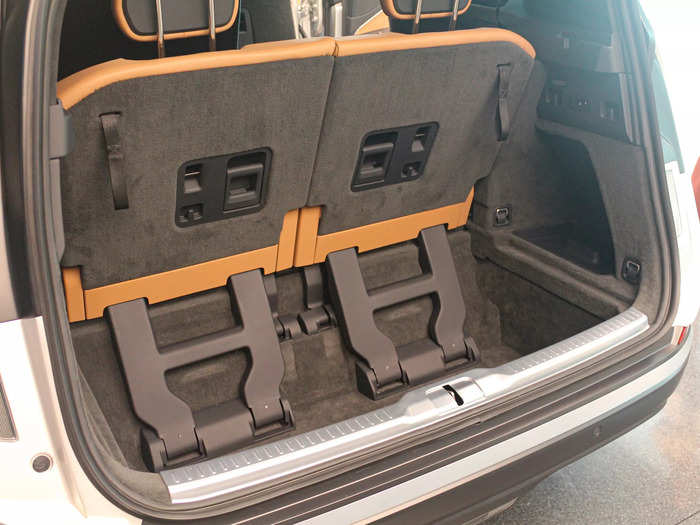 The trunk of the Gravity has deep storage space, allowing for ample cargo even with the third row folded up.