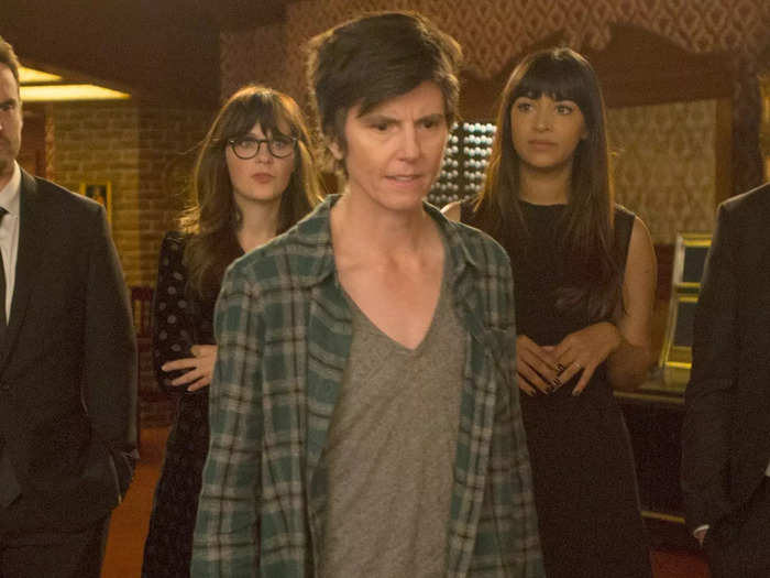 Tig Notaro had a cameo as a bartender on season seven, episode four.