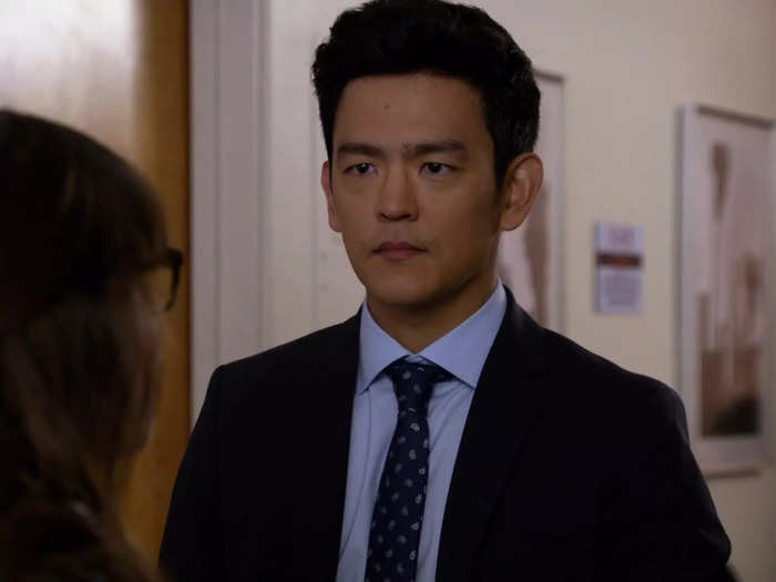 John Cho guest-starred as a lawyer named Daniel Grant.