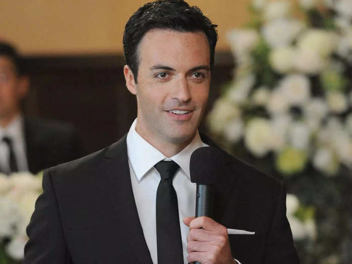 "Veep" and "The Marvelous Mrs. Maisel" star Reid Scott played Ted, the charming best man at the final wedding of the summer.