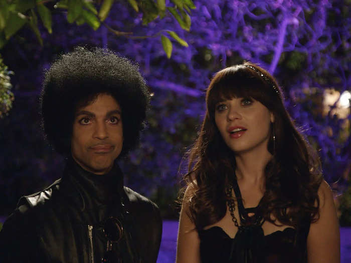 Prince had one of the most memorable appearances on "New Girl."