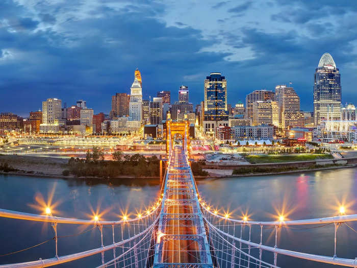 5. Cincinnati, Ohio-Kentucky-Indiana