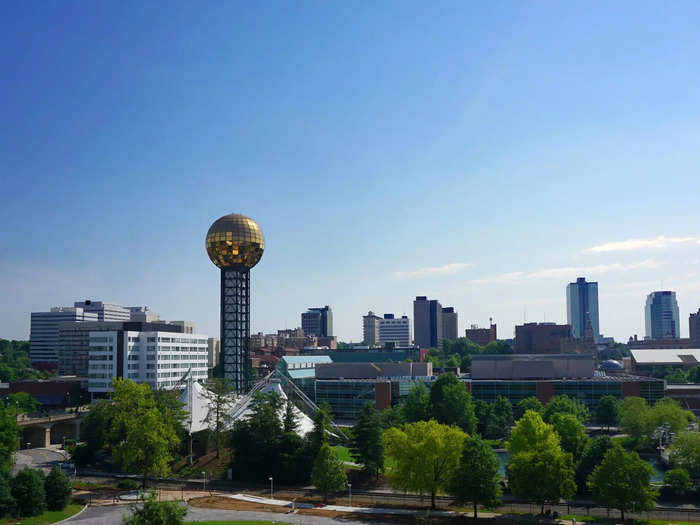 17. Knoxville, Tennessee