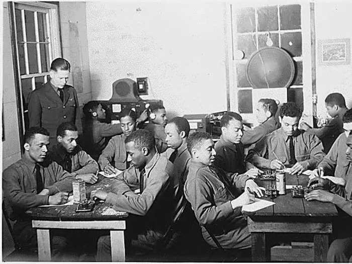 At first, a majority of the men who were employed by the CCC were white.