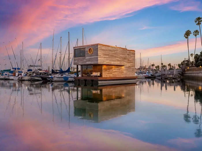 The house is a well-known fixture in Santa Barbara. It’s been docked where it is since the 1970s.