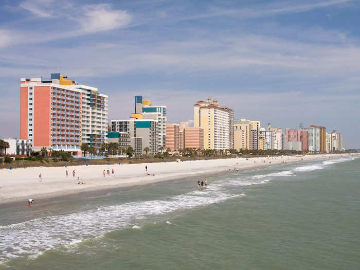 1. Myrtle Beach-Conway-North Myrtle Beach, South Carolina