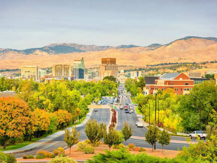 7. Boise City, Idaho