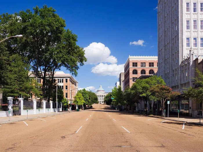 10. Jackson, Mississippi