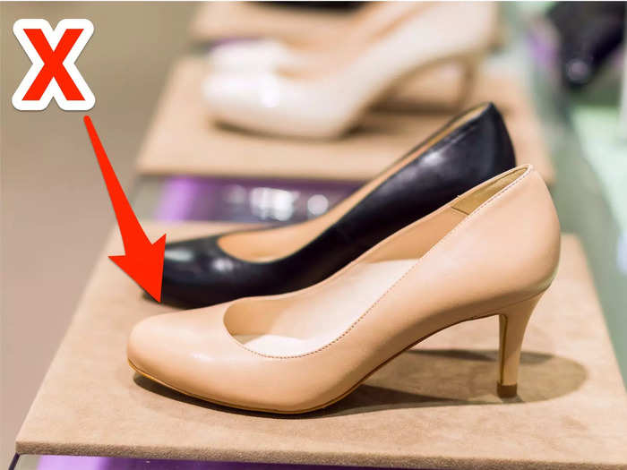 Round-toe heels are being replaced by elevated pointy toes.