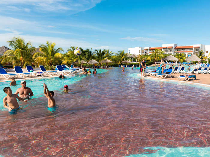 Visitors who never leave their all-inclusive resort aren