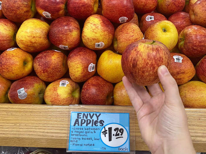 Envy apples seem to stay fresh longer.