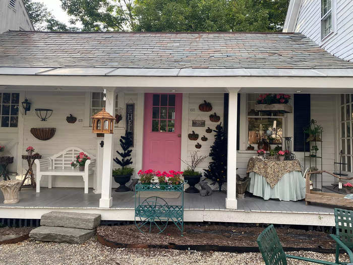 Our boutiques look like houses from the outside.