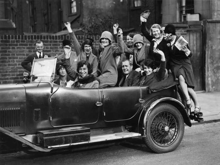 By the 1920s, automobiles had been around for a few decades.