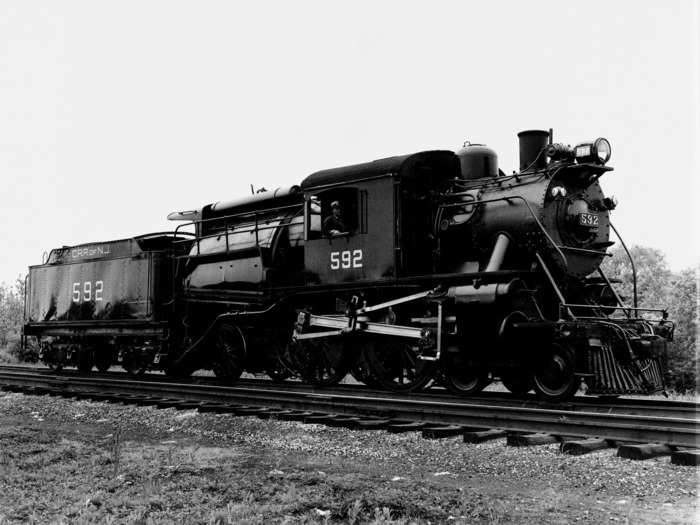 Railroads were a popular mode of transportation in the 1920s.