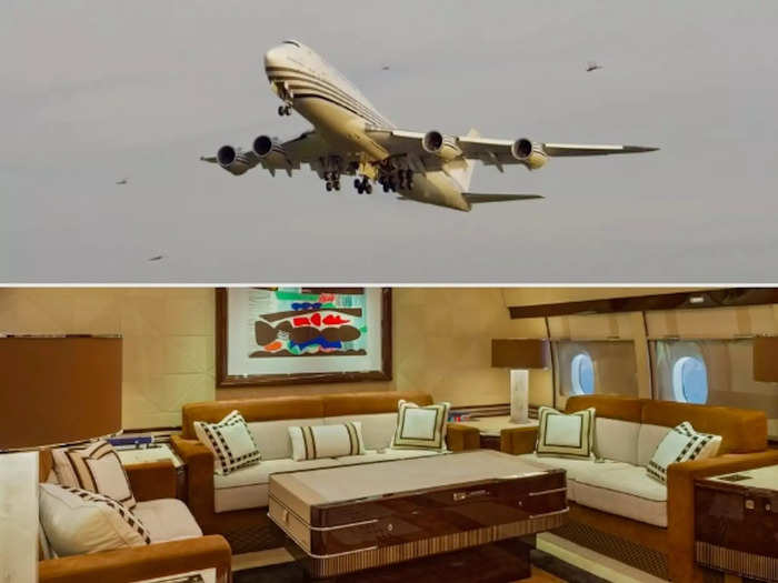 Over the decades, the 747 has been built into several different passenger variants, including as a VIP private jet.