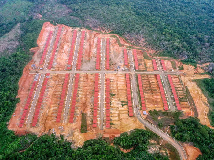 Since then, construction on the new town called La Barriada, translating to "the neighborhood," has been underway.